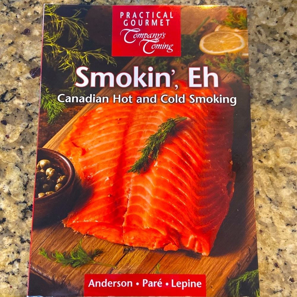 New never used Smoker Cookbook by Company’s Coming.